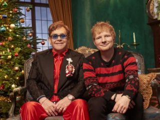 Ed Sheeran y Elton John estrenan su primera colaboración navideña “Merry Christmas”