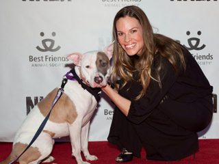 Hilary Swank: defensora de los animales