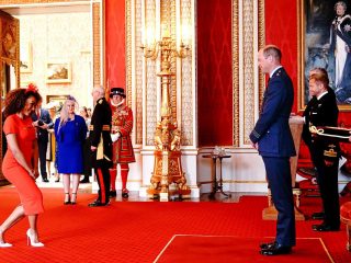 Mel B recibe honor en el Palacio de Buckingham