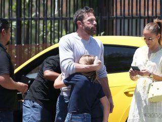 El hijo de 10 años de Ben Affleck estrella un Lamborghini