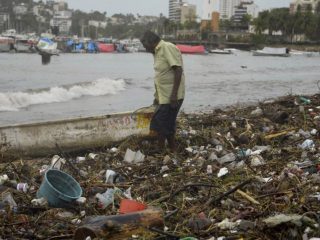 Las imágenes del paso del Huracán Blas