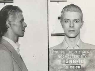 La foto del arresto de David Bowie será subastada