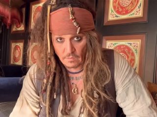 Johnny Depp reaparece como el Capitán Jack Sparrow