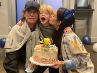 Mick Jagger y su novia, celebran el cumpleaños de su hijo de 6 años