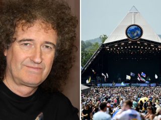 Brian May dice que Queen "nunca podría" tocar en Glastonbury