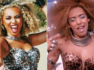 <strong>La hija de Mel B, recrea los atuendos icónicos de las Spice Girls</strong>