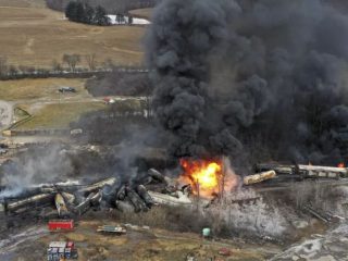 El descarrilamiento de tren en Ohio ha matado a más de 43,000 animales