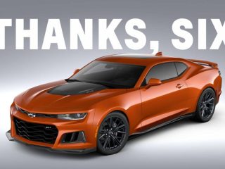 Despiden la sexta generación de Chevrolet Camaro