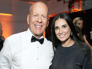 Demi Moore celebra el cumpleaños de Bruce Willis