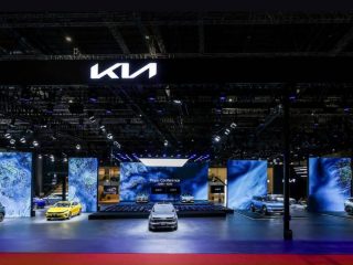 La gama de vehículos eléctricos de Kia se presenta en Shanghái