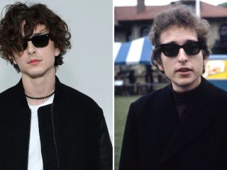 Timothée Chalamet se prepara para la película biográfica de Bob Dylan