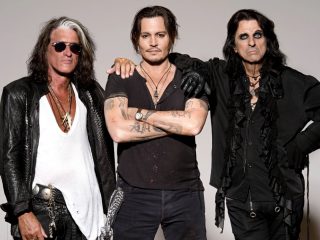 Hollywood Vampires pospone gira debido a una lesión de Johnny Depp