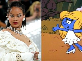 Rihanna le da voz a Pitufina en la próxima película de "Los Pitufos"