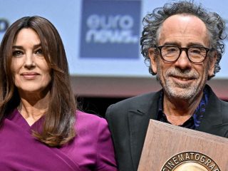 Tim Burton y Monica Bellucci confirman relación