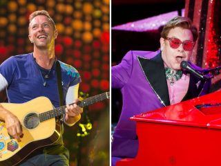 Coldplay rinde homenaje a Elton John