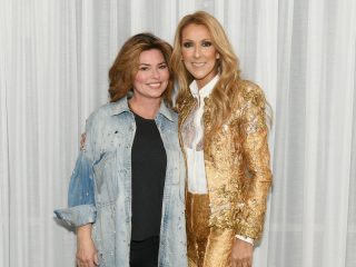 Shania Twain ora por Celine Dion