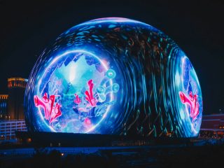 Aquí está su primer vistazo al interior de la esfera de Las Vegas