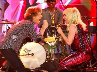 Los Rolling Stones se unen a Lady Gaga en el show de lanzamiento de Hackney Diamonds