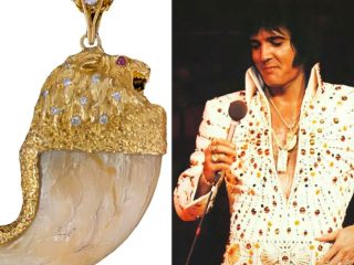 El icónico collar 'Lion Claw' de Elvis Presley a subasta