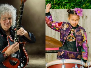 Brian May se une a la prodigiosa baterista Nandi Bushell