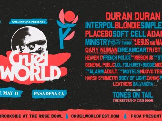 Anuncian el cartel del festival Cruel World Festival 2024 con Duran Duran, Blondie y The Jesus and Mary Chain