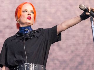 Shirley Manson de Garbage detiene un concierto